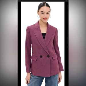 NWOT VERONICA BEARD sevyn dickey jacket in vintage orchid